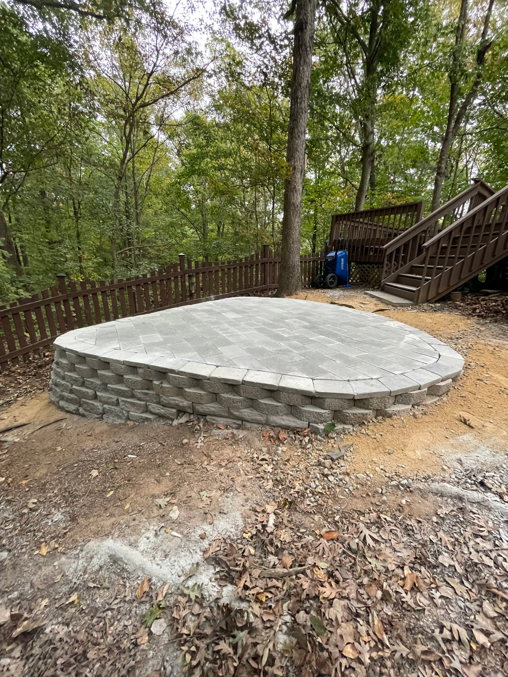 Paver, brick and concrete patios