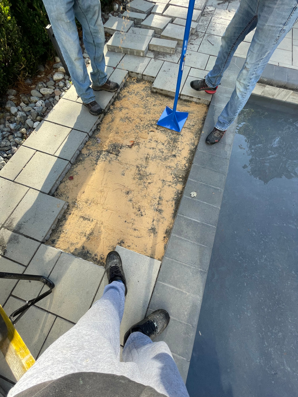 Paver, brick and concrete patios